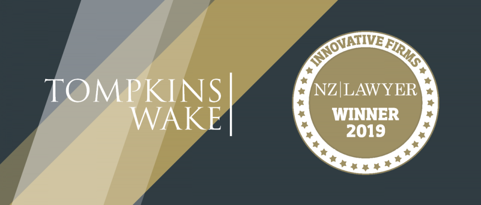 Tompkins Wake recognised for its commitment to innovation